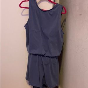 Blue Romper Lined